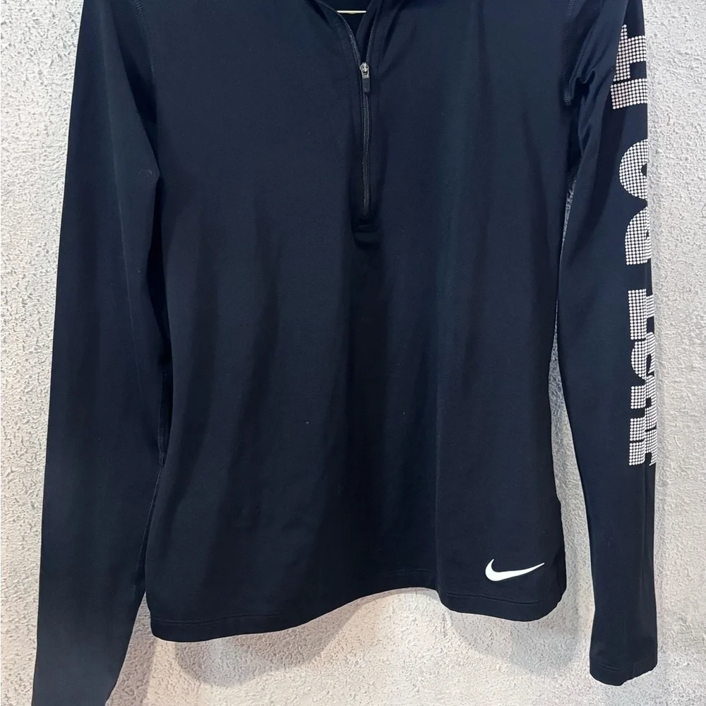 Nike Black Quarter-Zip Pullover